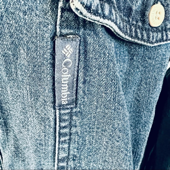 Vintage Menβs Denim Columbia Shirt - Picture 11 of 13